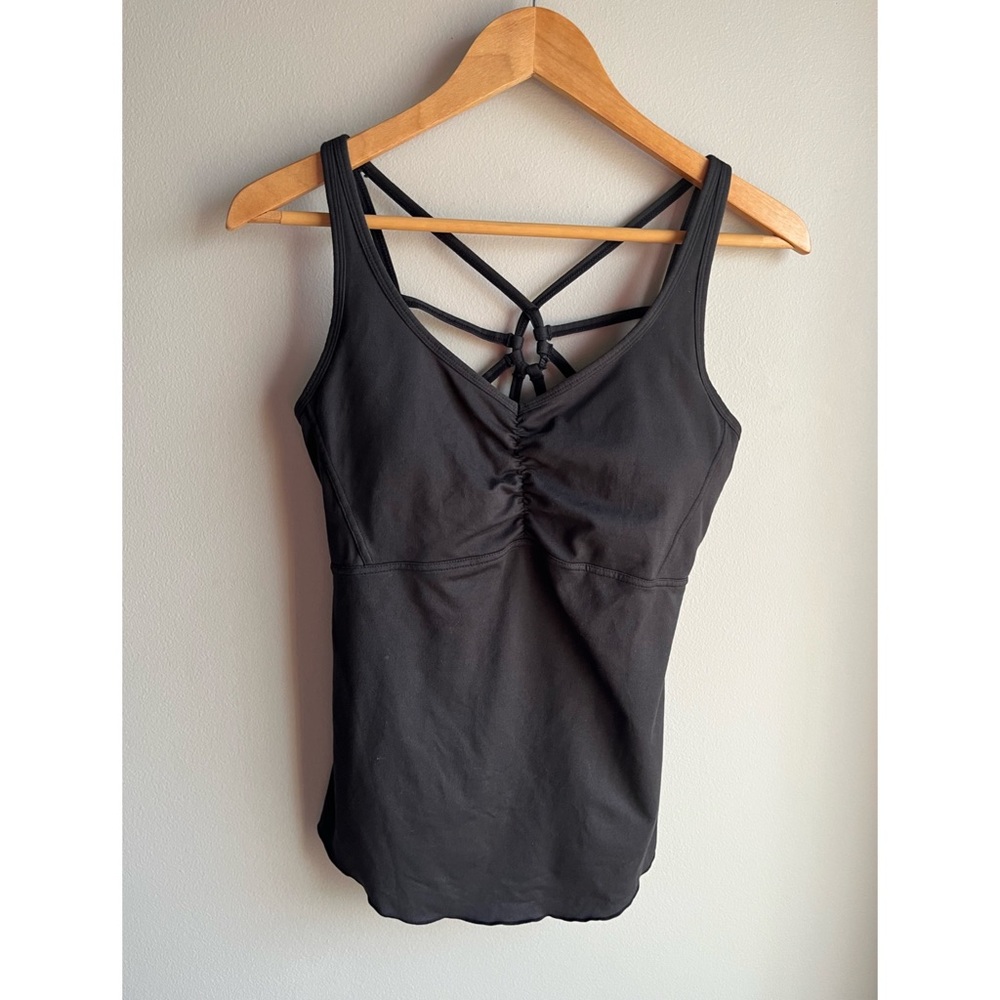 prAna Dreamcatcher Yoga Tank // Black // Size: Medium